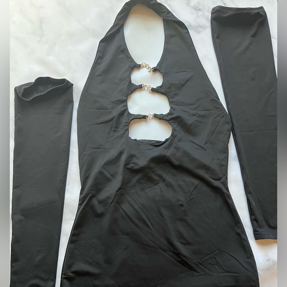 Black going out outfit